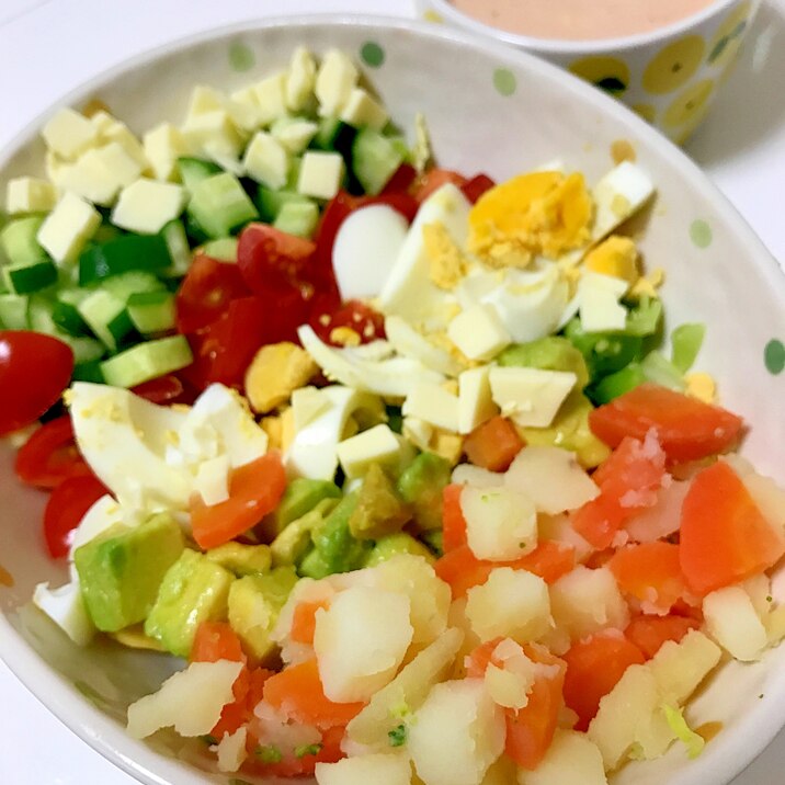 野菜たっぷりコブサラダ レシピ 作り方 By Mkmk 楽天レシピ 野菜たっぷりコブサラダ レシピ 作り方 By Mkmk 楽天レシピ